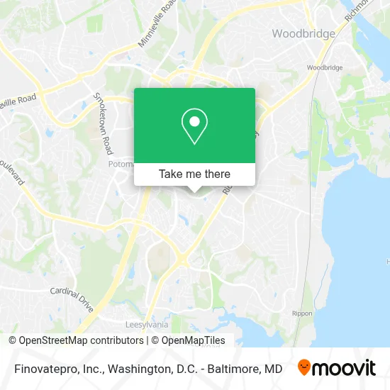 Finovatepro, Inc. map