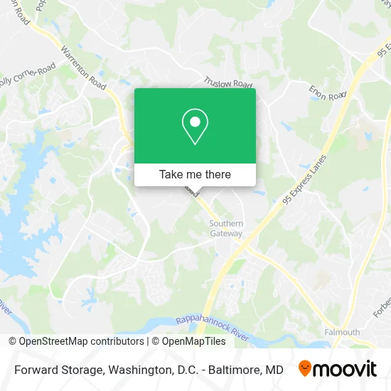 Forward Storage map
