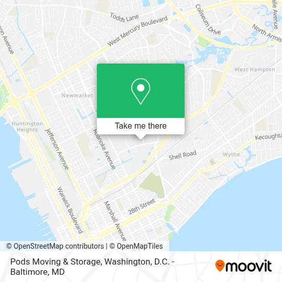 Pods Moving & Storage map