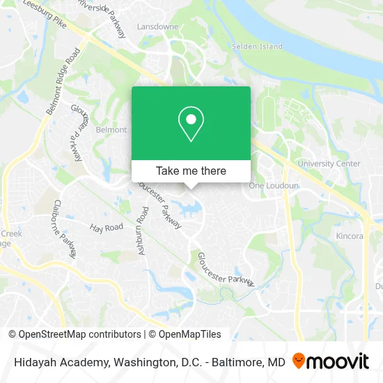 Hidayah Academy map
