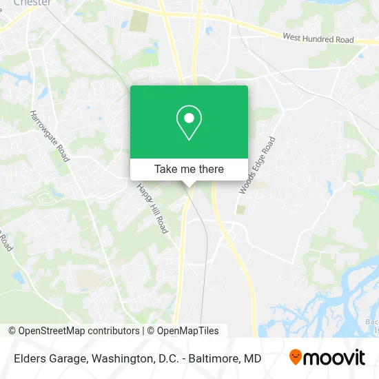 Elders Garage map