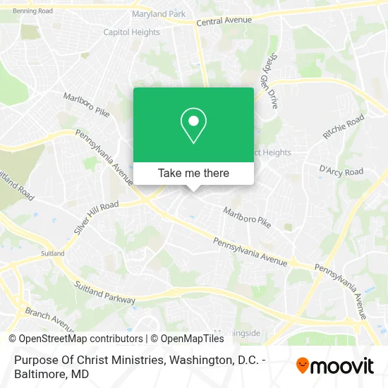 Purpose Of Christ Ministries map