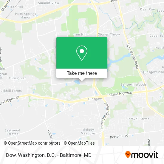 Dow map