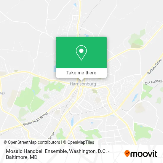 Mosaic Handbell Ensemble map