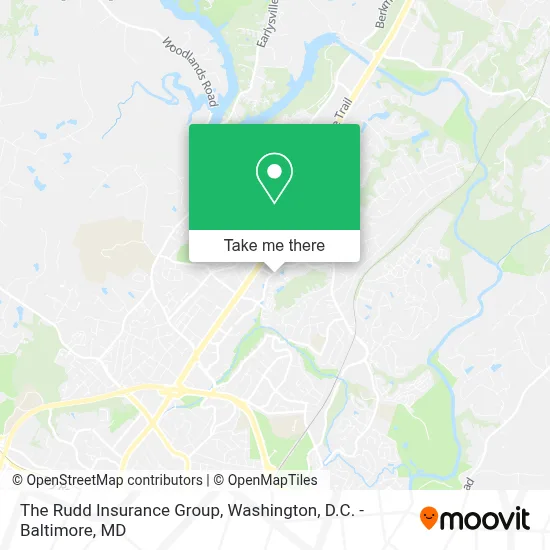 The Rudd Insurance Group map