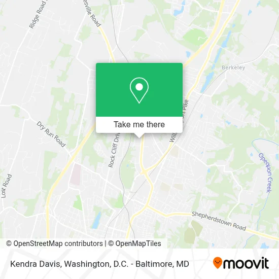 Kendra Davis map