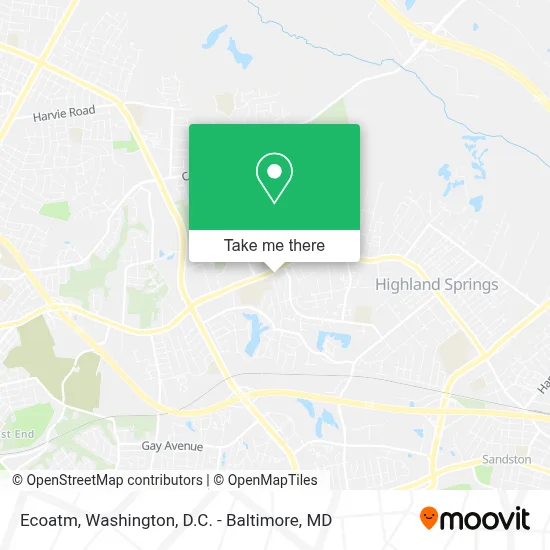 Ecoatm map