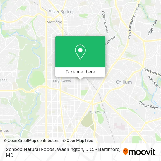 Senbeb Natural Foods map