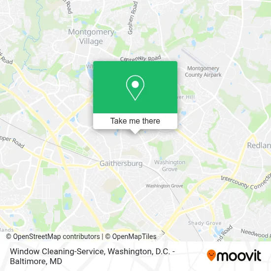 Window Cleaning-Service map