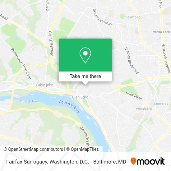 Fairfax Surrogacy map