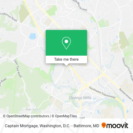 Captain Mortgage map