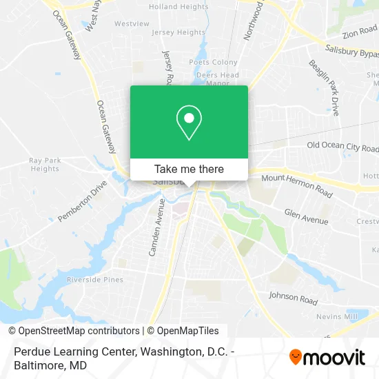 Perdue Learning Center map