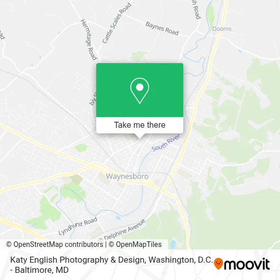 Katy English Photography & Design map