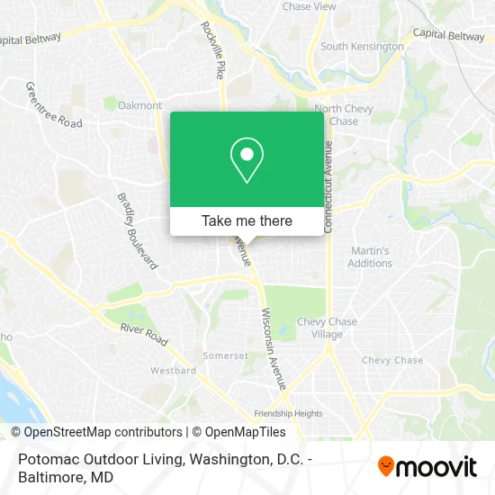Potomac Outdoor Living map