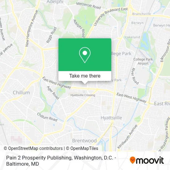 Pain 2 Prosperity Publishing map