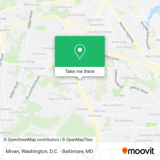 Mivan map