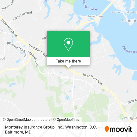 Monterey Insurance Group, Inc. map