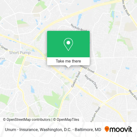 Unum - Insurance map