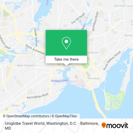 Uniglobe Travel World map