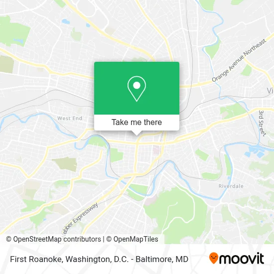 First Roanoke map