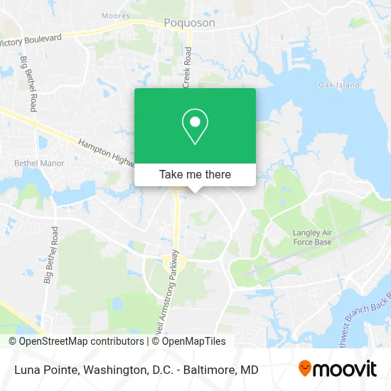 Luna Pointe map