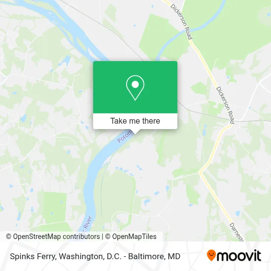 Spinks Ferry map