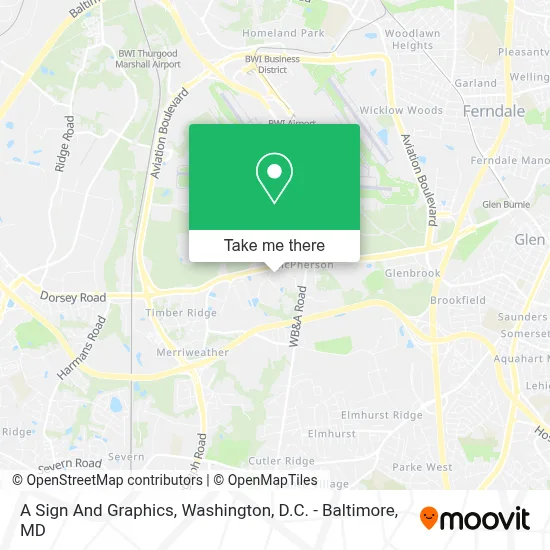 A Sign And Graphics map