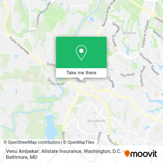 Venu Ambekar: Allstate Insurance map