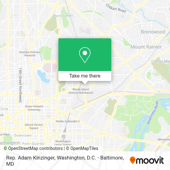 Rep. Adam Kinzinger map