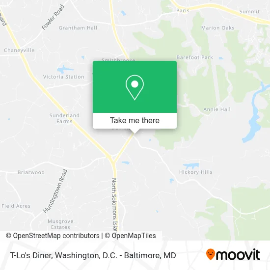 T-Lo's Diner map