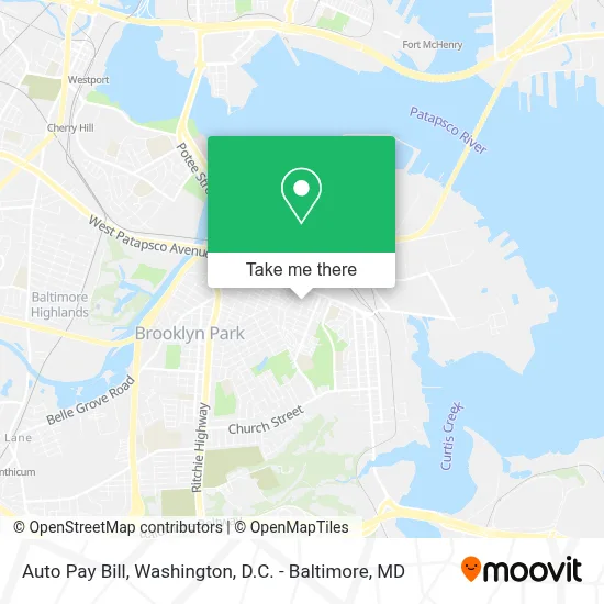 Auto Pay Bill map