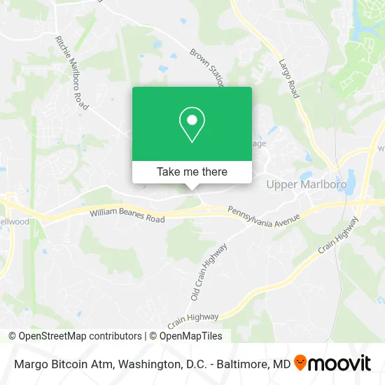 Margo Bitcoin Atm map