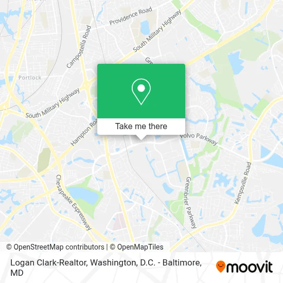 Logan Clark-Realtor map