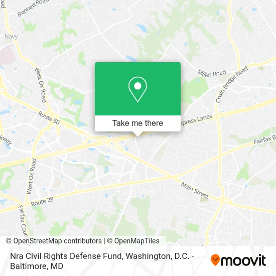 Nra Civil Rights Defense Fund map