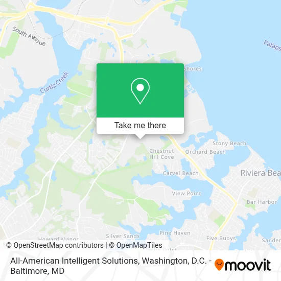 All-American Intelligent Solutions map