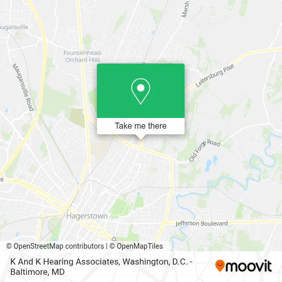 K And K Hearing Associates map