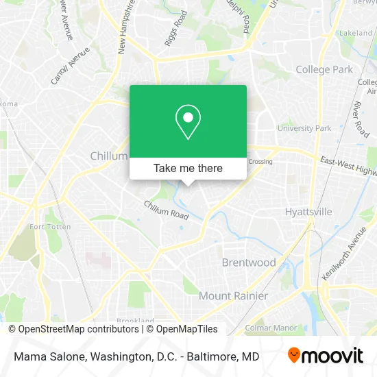 Mama Salone map