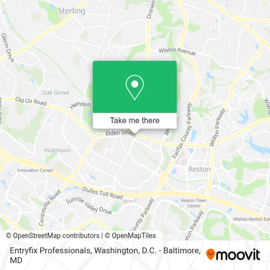Entryfix Professionals map