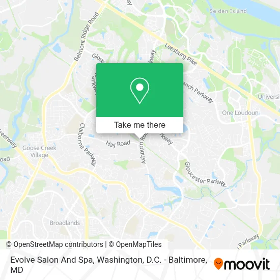 Evolve Salon And Spa map