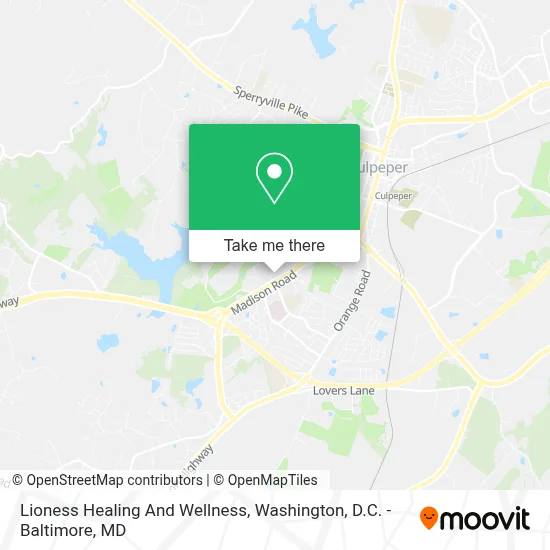 Lioness Healing And Wellness map