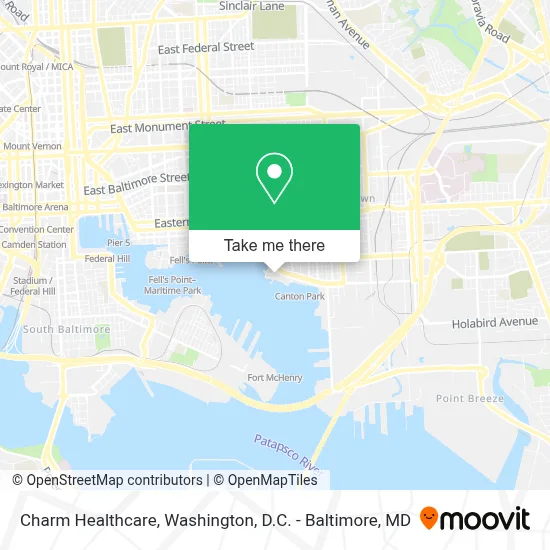 Charm Healthcare map