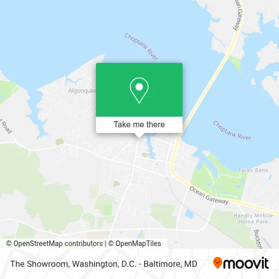 The Showroom map