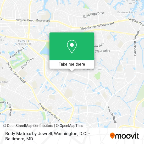 Body Matrixx by Jewrell map