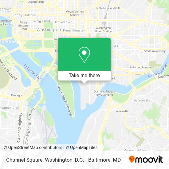 Channel Square map