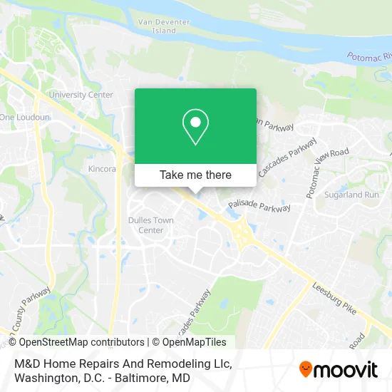M&D Home Repairs And Remodeling Llc map