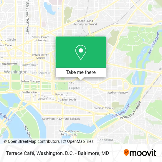 Terrace Café map