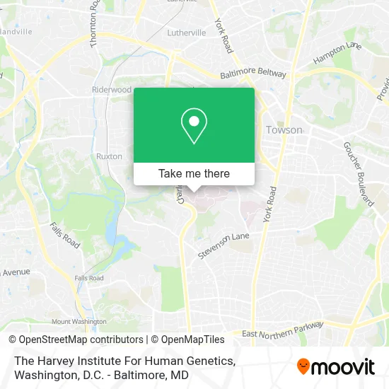 The Harvey Institute For Human Genetics map