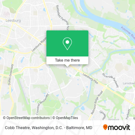 Cobb Theatre map