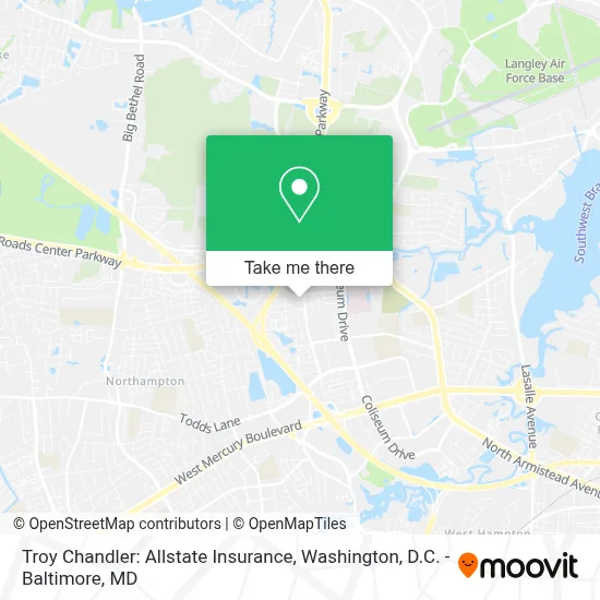 Troy Chandler: Allstate Insurance map