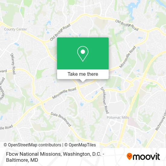Fbcw National Missions map